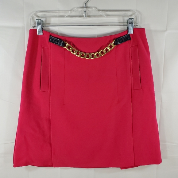 NEW Diane Von Furstenberg Kristin Chainlink Skirt - Picture 3 of 6